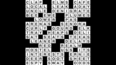 Belittlement crossword clue - The Crossword Solver found 30 answers to "Belittlement" song", 4 letters crossword clue. The Crossword Solver finds answers to classic crosswords and cryptic crossword puzzles. Enter the length or pattern for better results. Click the answer to find similar crossword clues.